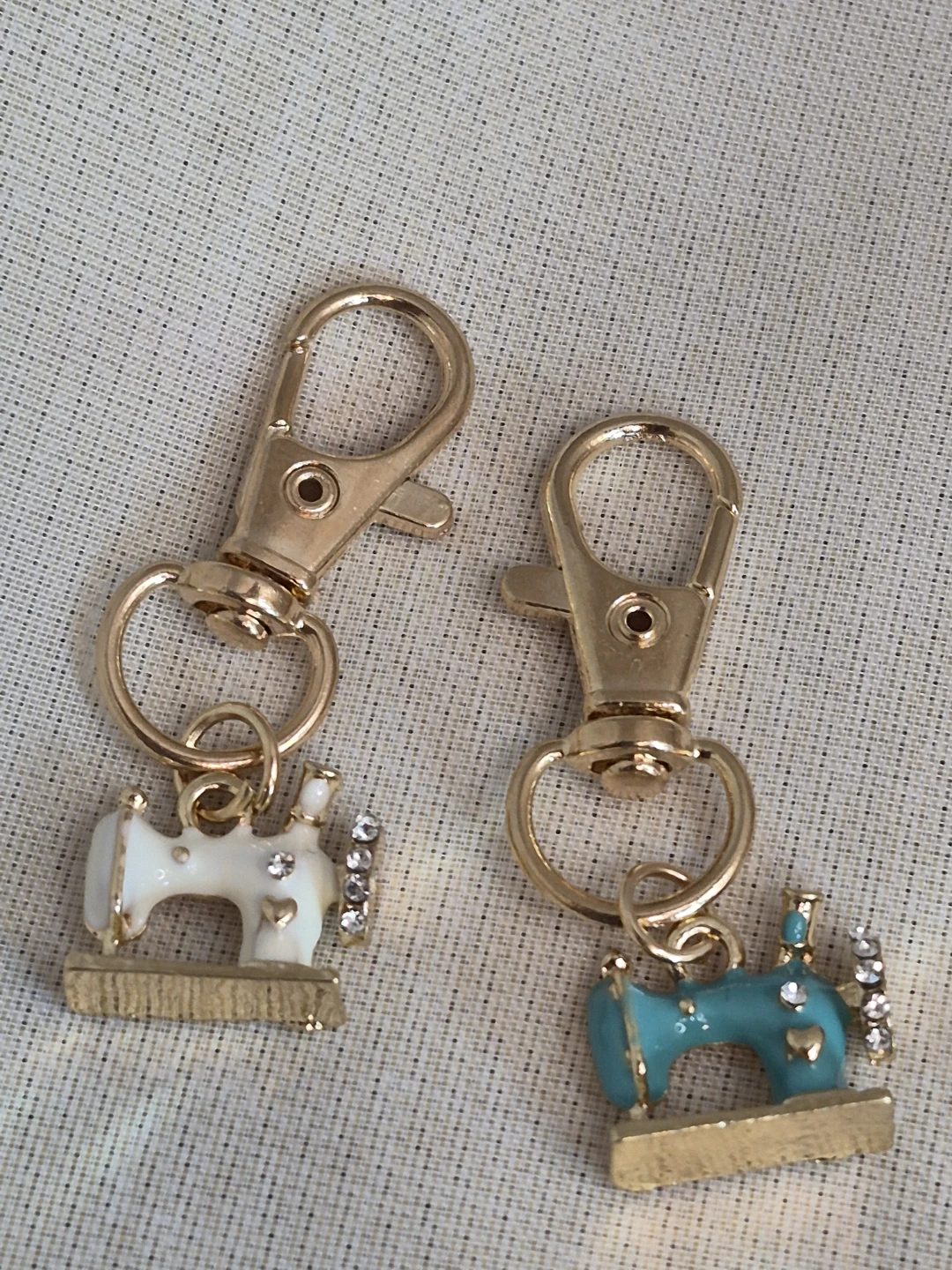 So Cute Sewing Machine Purse Phone Zipper Clip Charms - photo 3