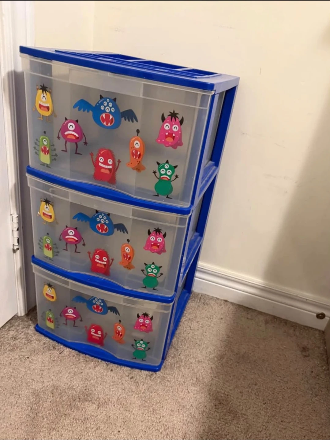 3-Drawer Kids Storage Unit - photo 2
