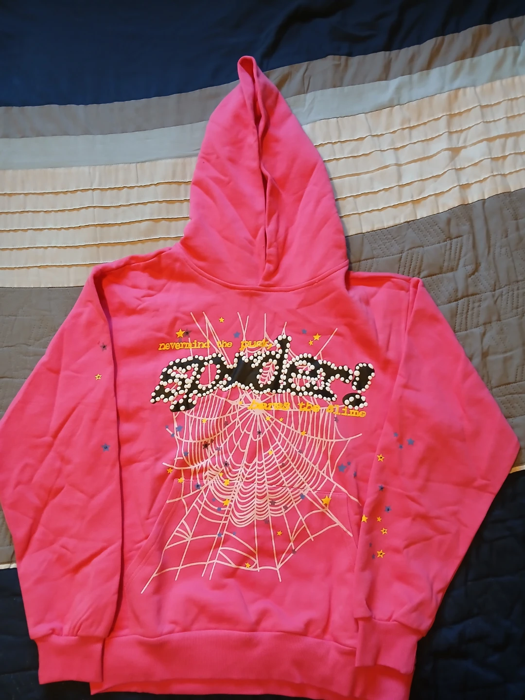 SP5DER V2 Hoodie Pink