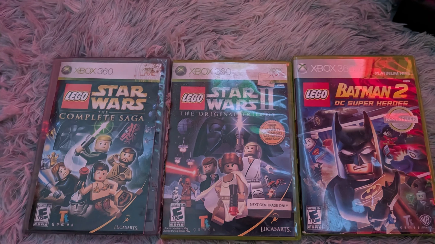 Set of 3 LEGO Xbox 360 Games