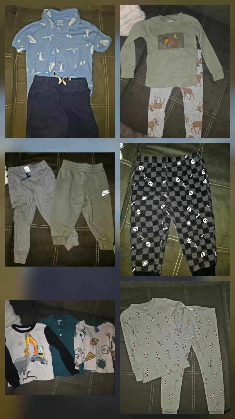 Large Toddler Boy Clothing Bundle - photo 2
