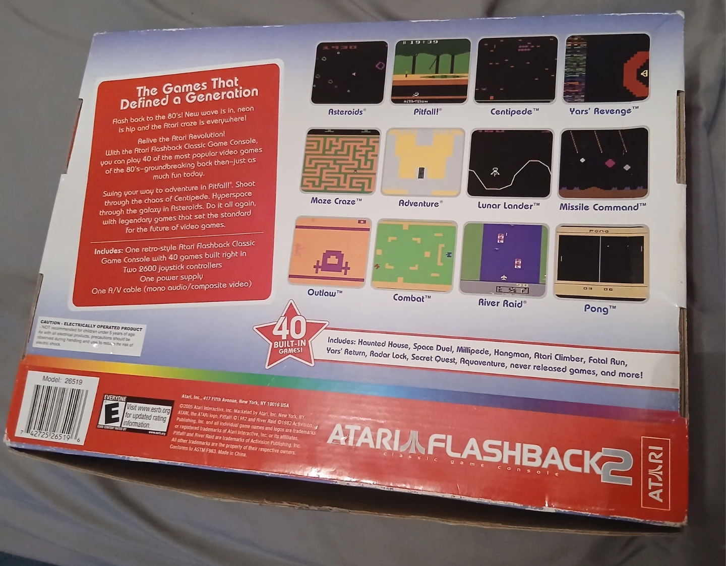 Atari Flashback 2 Classic Game Console - photo 3