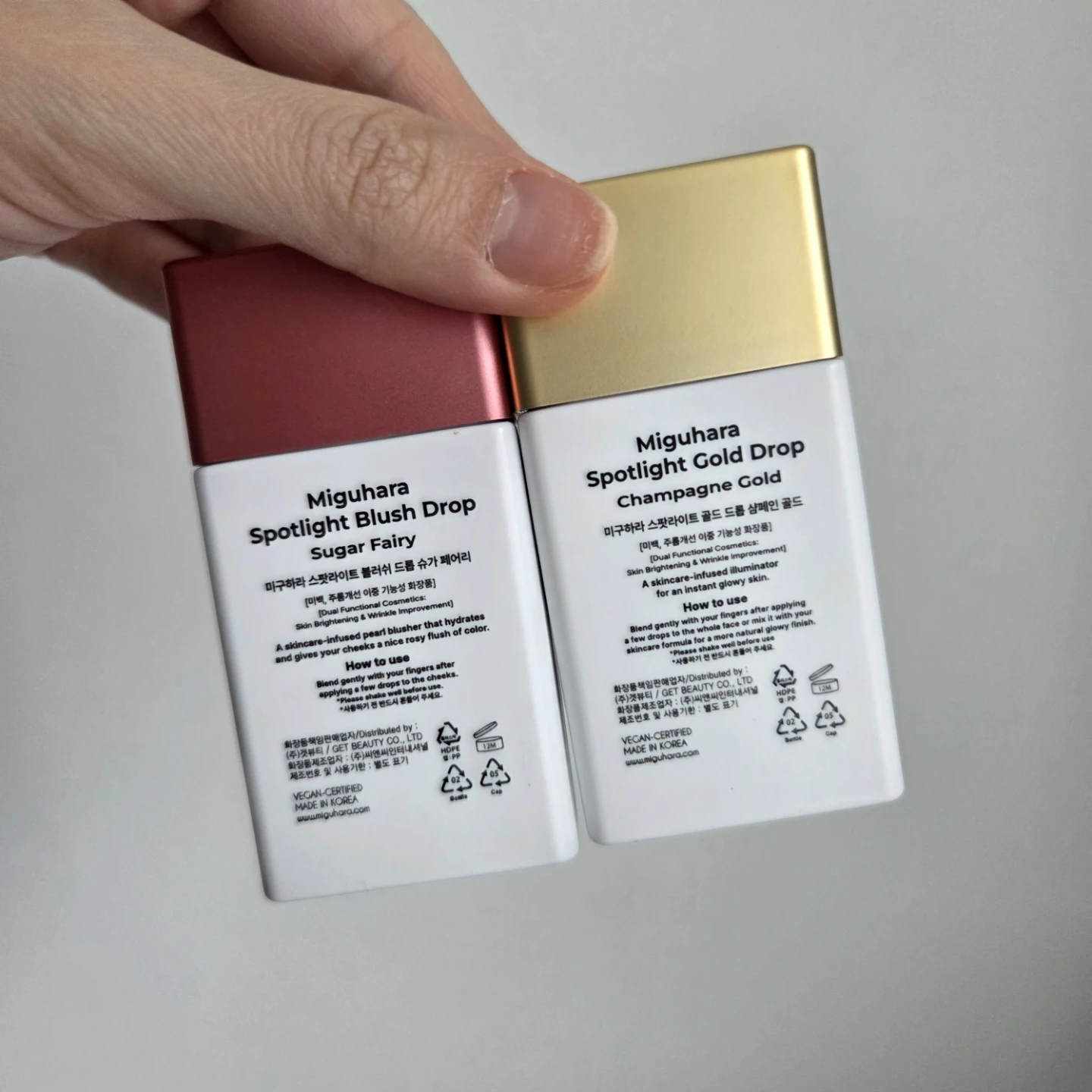 Set of Miguhara Spotlight Drop Blush and Gold - photo 2