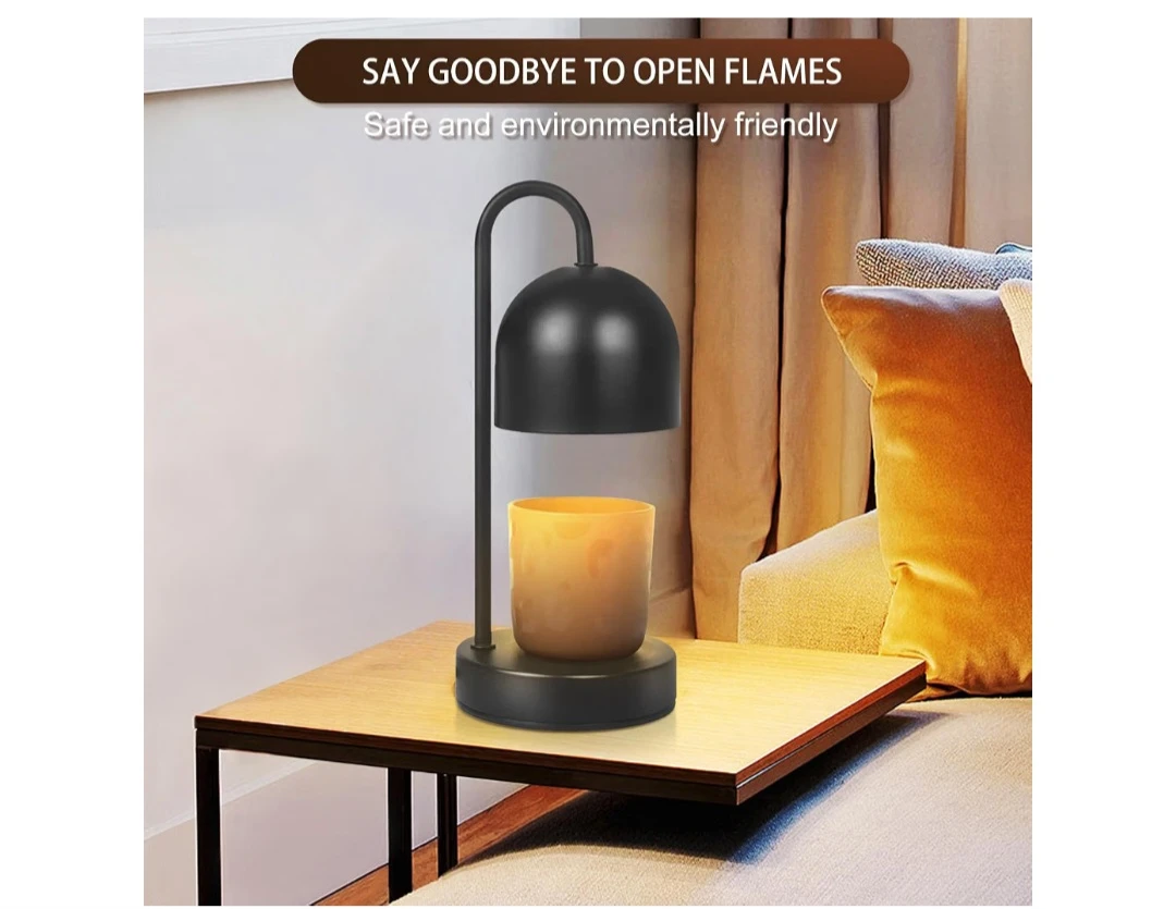 Black Candle Warmer Lamp - photo 3