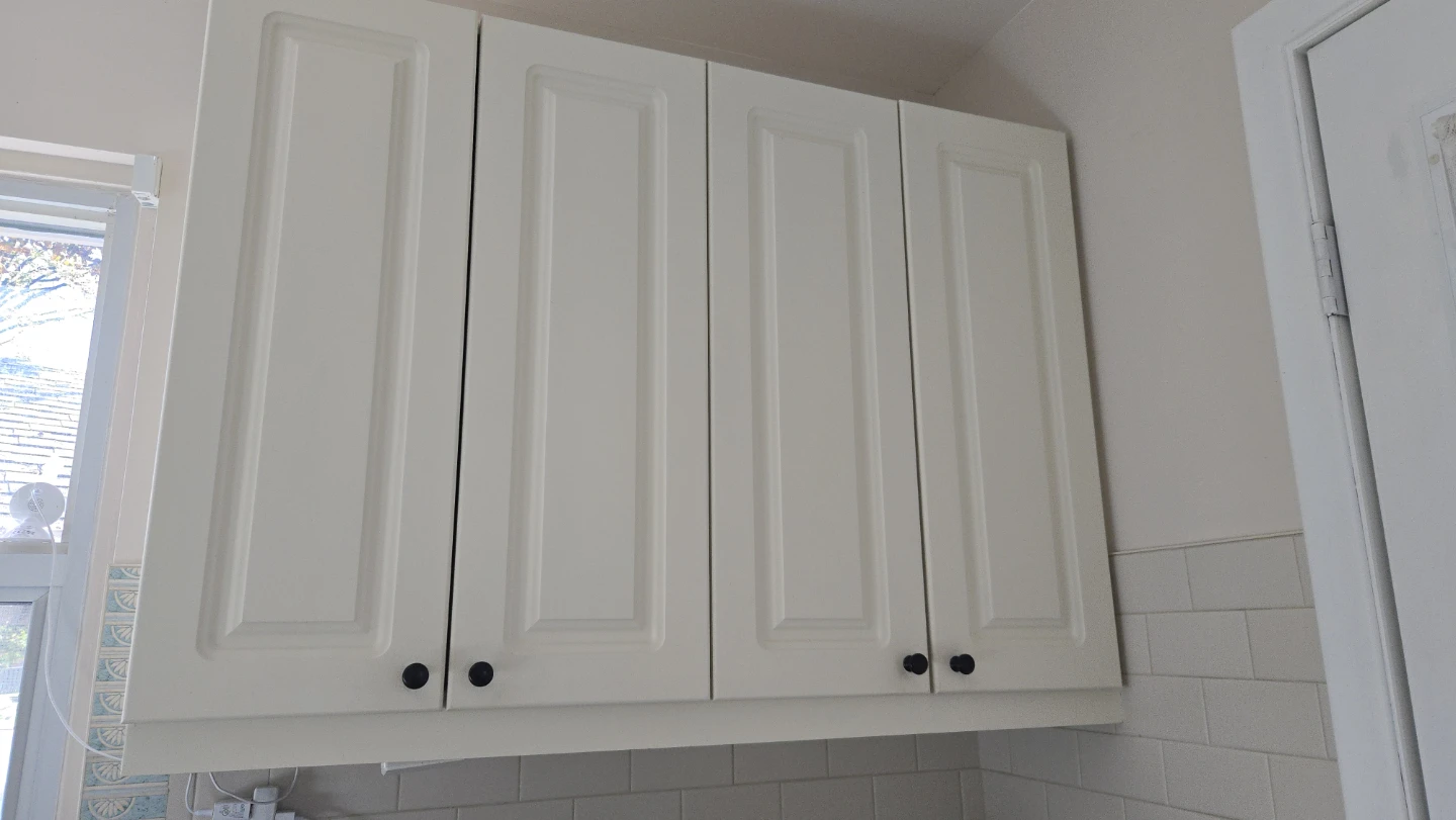 Set of White Kitchen Cabinet Doors