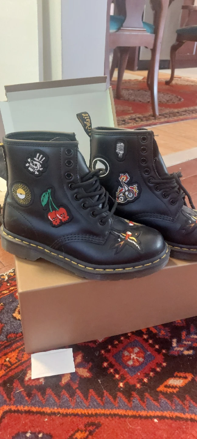 Dr. Martens Patchwork Boots