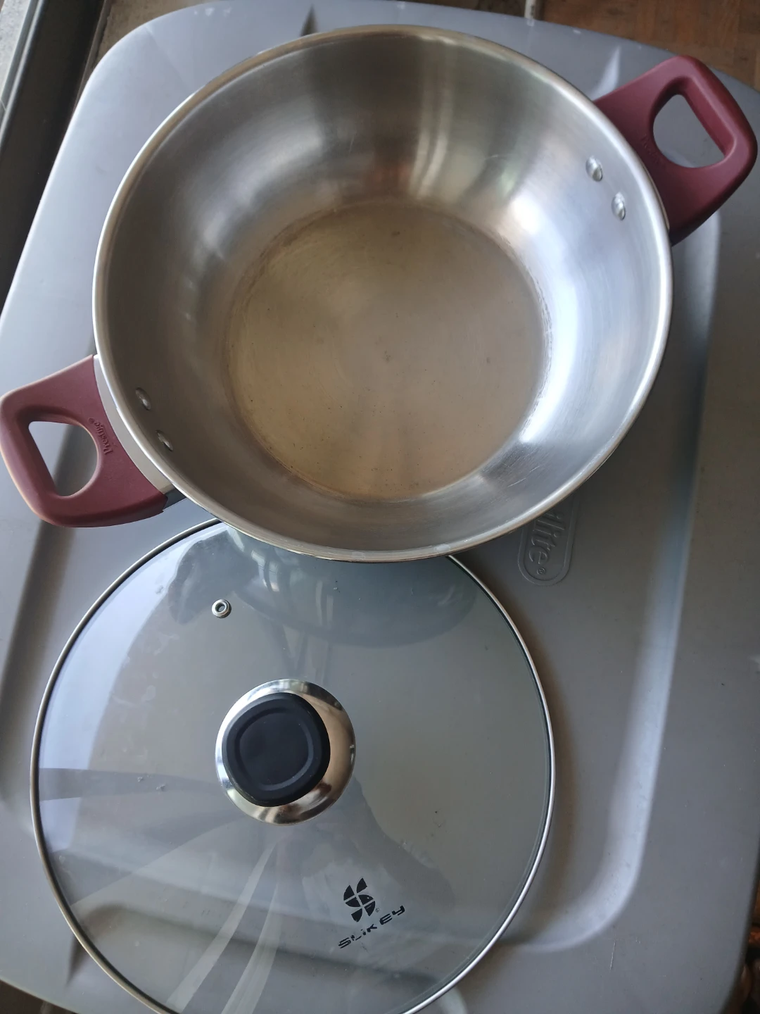 Prestige Stainless Steel Pot with Lid