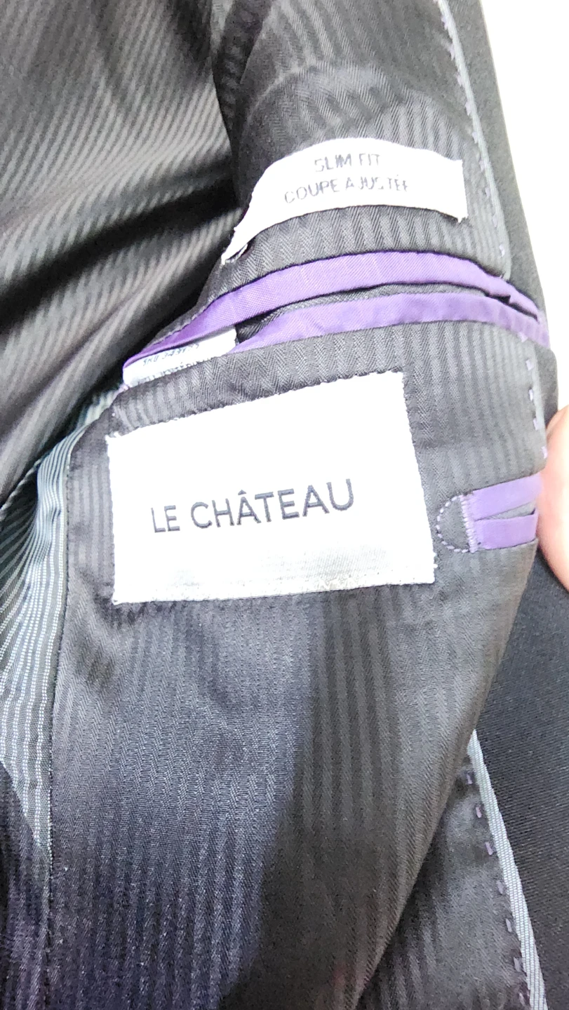 Le Chateau Slim Fit Black Blazer - photo 3