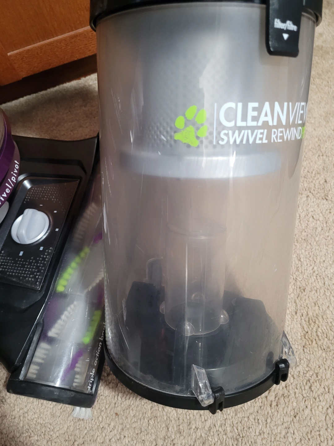 Bissell CleanView Swivel Rewind Pet Vacuum - photo 5