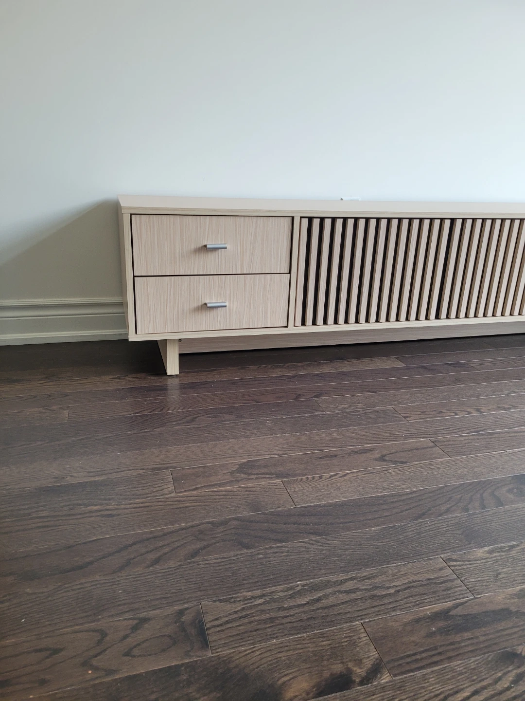 Light Wood Media Console 70 inch long - photo 2