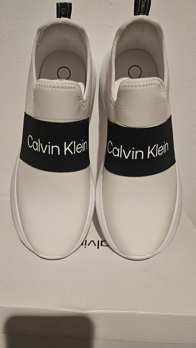 Calvin Klein White Slip-On Sneakers - photo 2