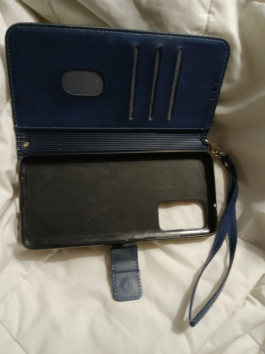 Blue Wallet Phone Case for Samsung - photo 2