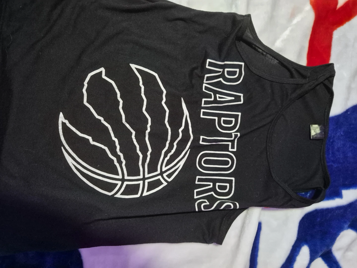 Toronto Raptors Black Tank Top