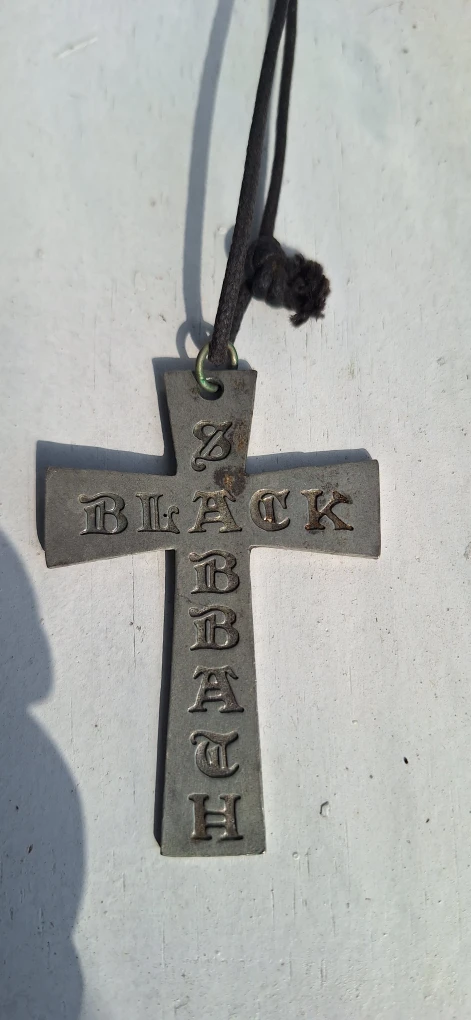 Black Sabbath Cross Necklace