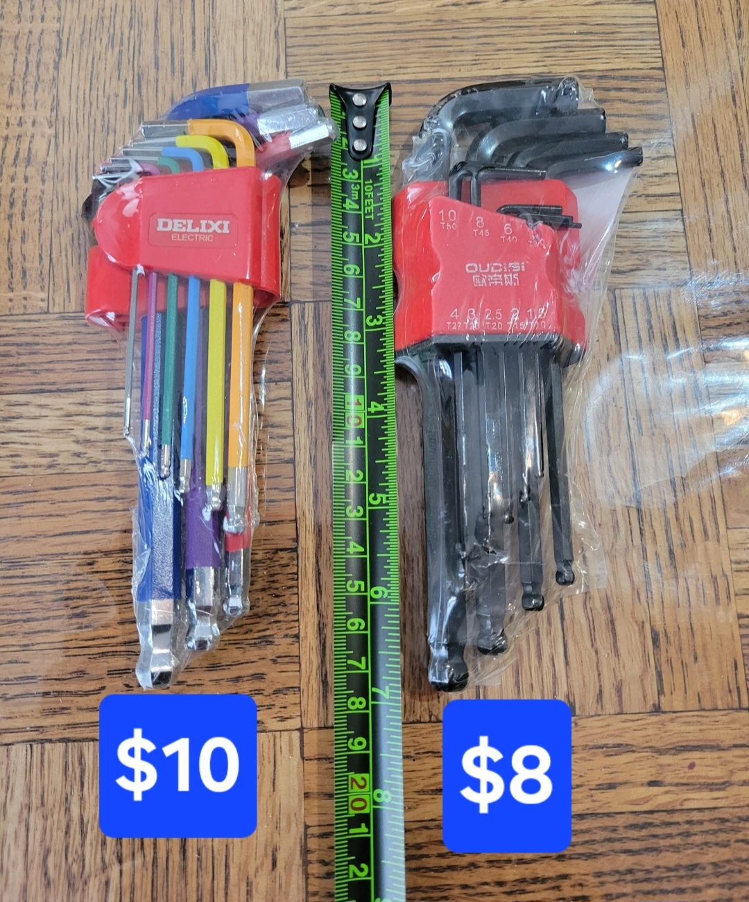 Brand new Hex Key Wrench Sets