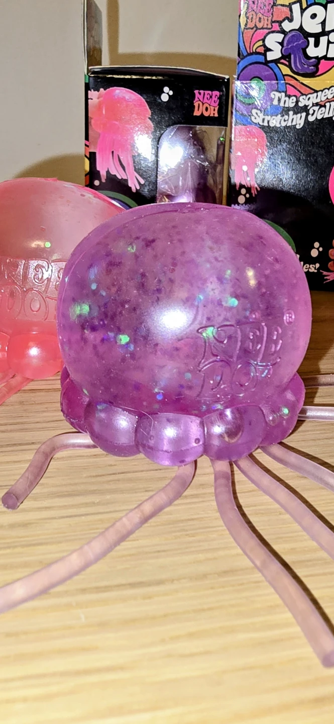 NeeDoh Jelly Squish Jellyfish Fidget Toys - photo 2