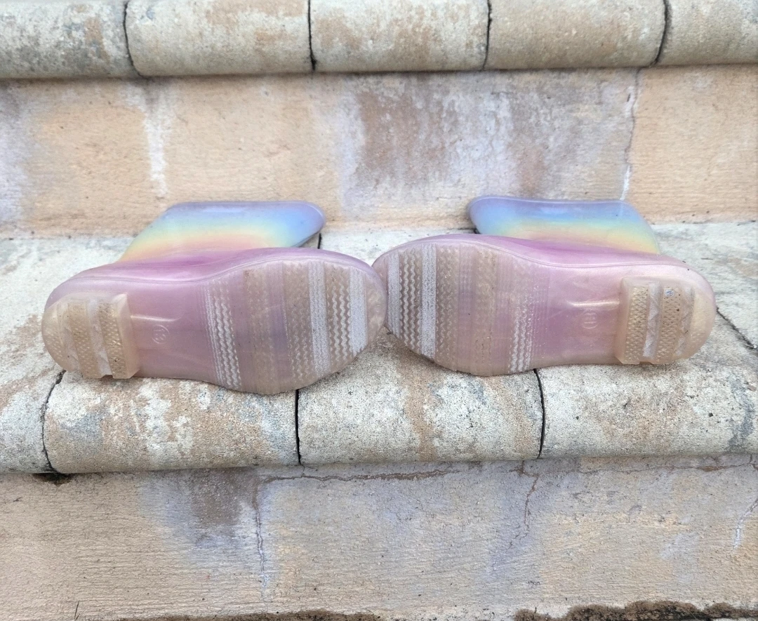 Kids Rainbow Rain Boots - photo 3