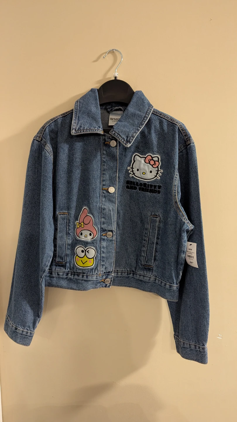 Hello Kitty and Friends Denim Jacket women's size medium