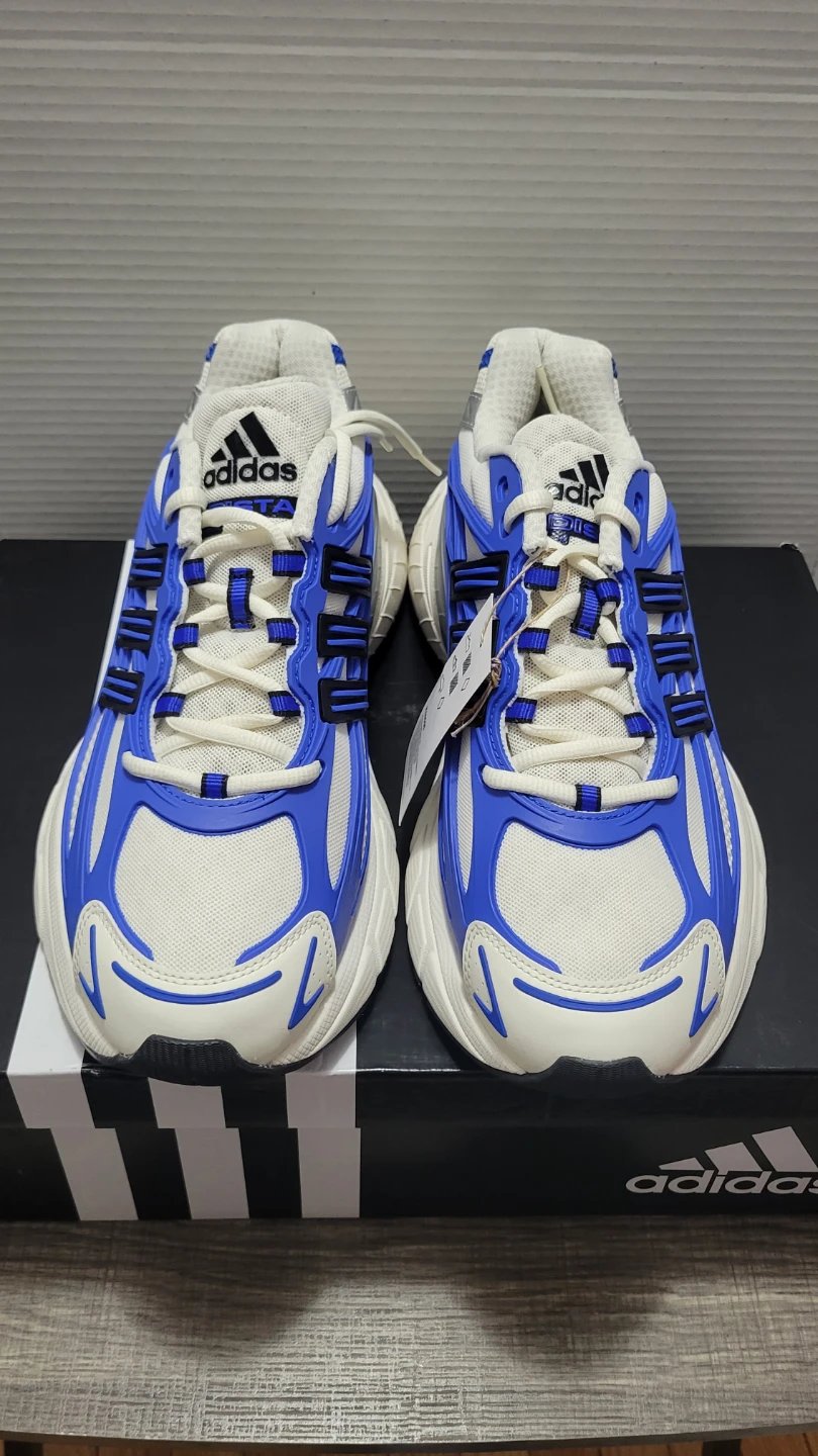 Adidas Adistar Cushion Shoes White and Blue