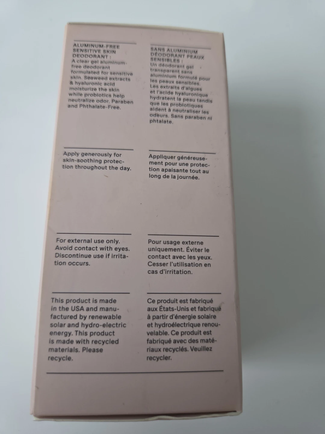 Salt & Stone Bergamot & Hinoki Deodorant Gel - photo 3