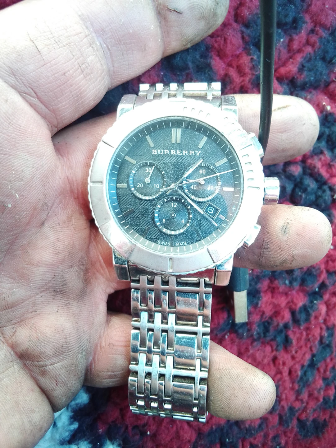 Burberry BU2304 Stainless Steel Chronograph Watch