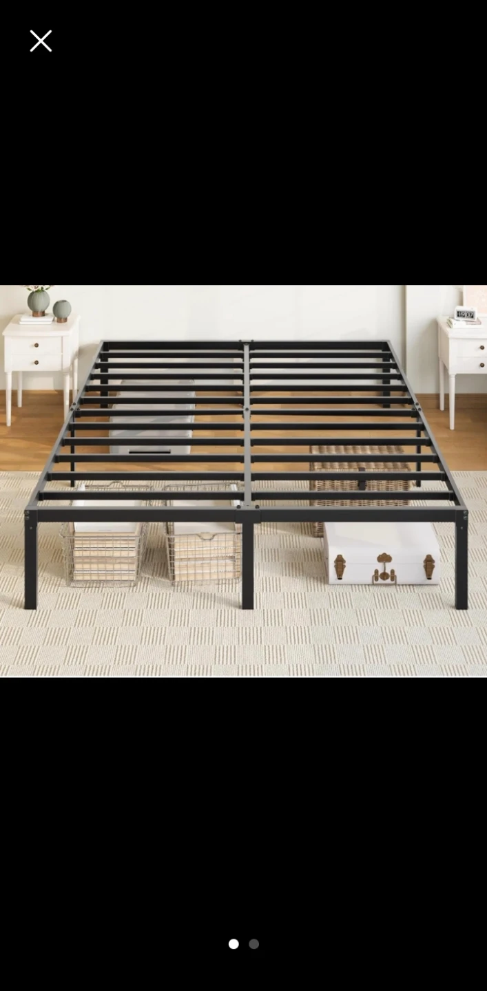 Queen Size Metal Bed frame