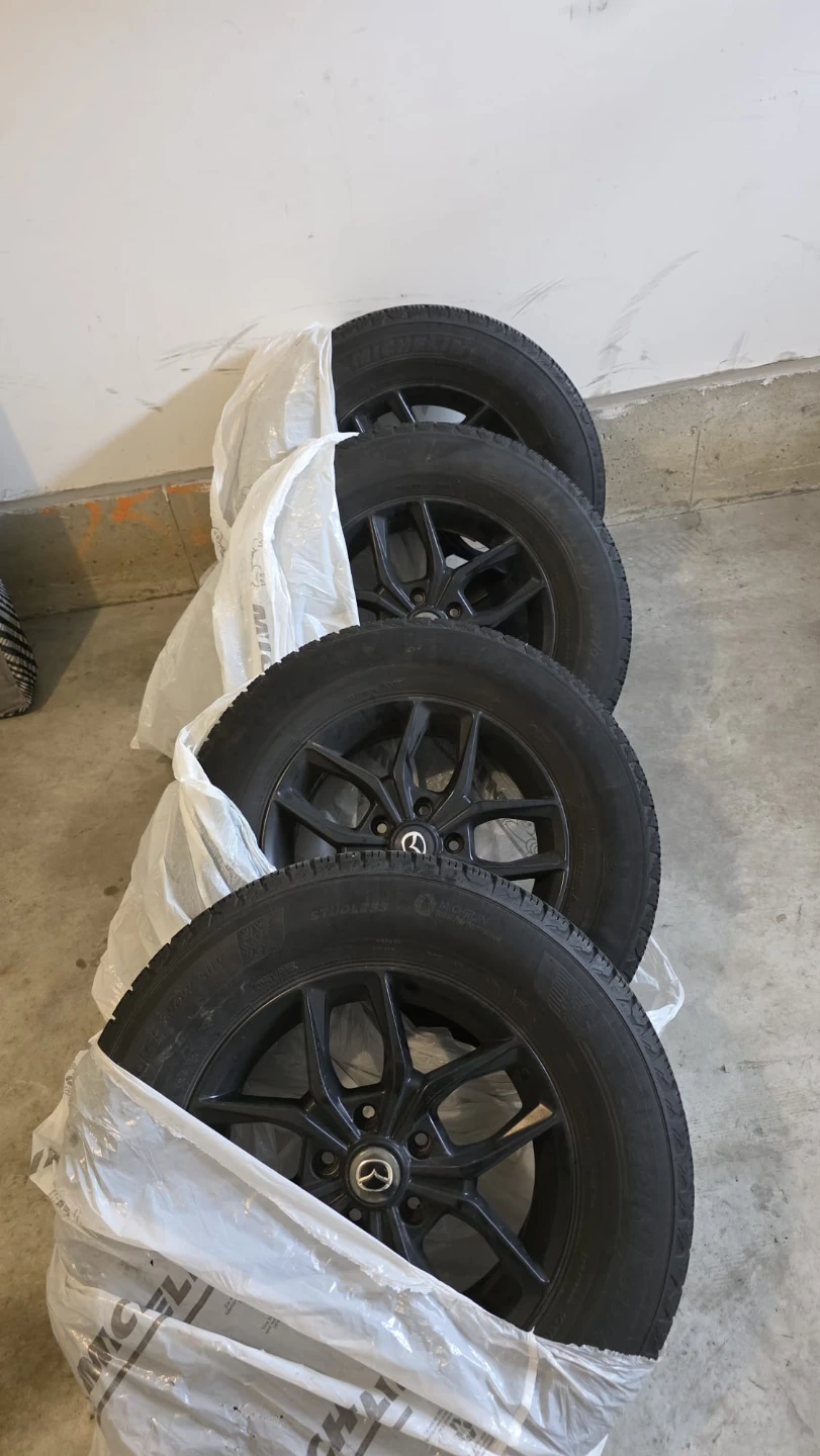 4 Mazda Michelin Winter Tires with Rims