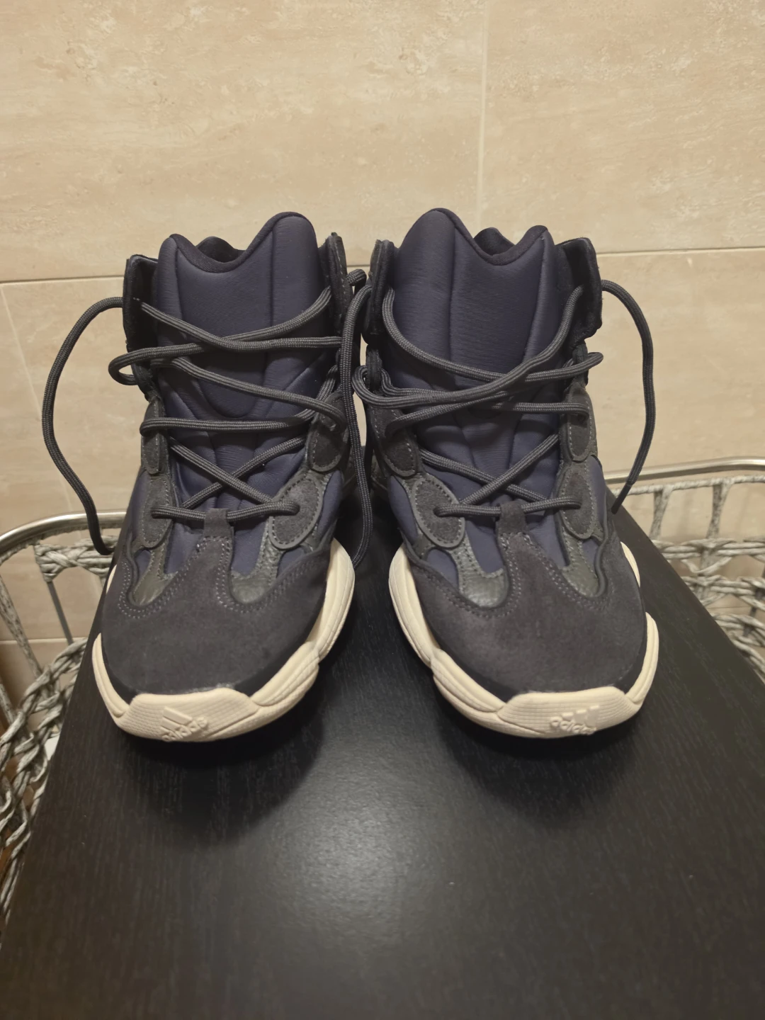 Adidas Yeezy 500 High Slate Sneakers Size 7 US - photo 3