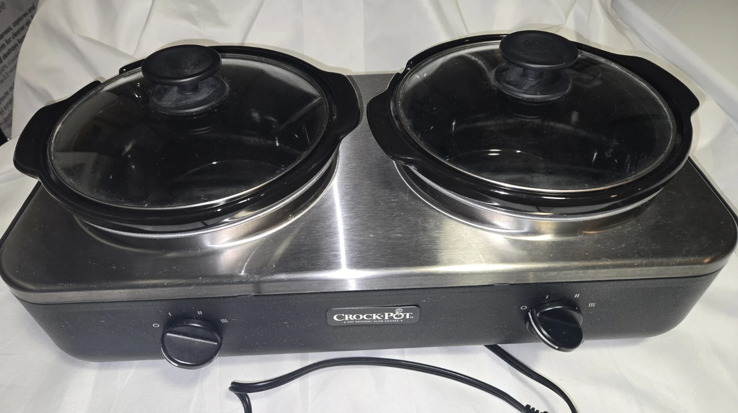 Crock-Pot Double Slow Cooker