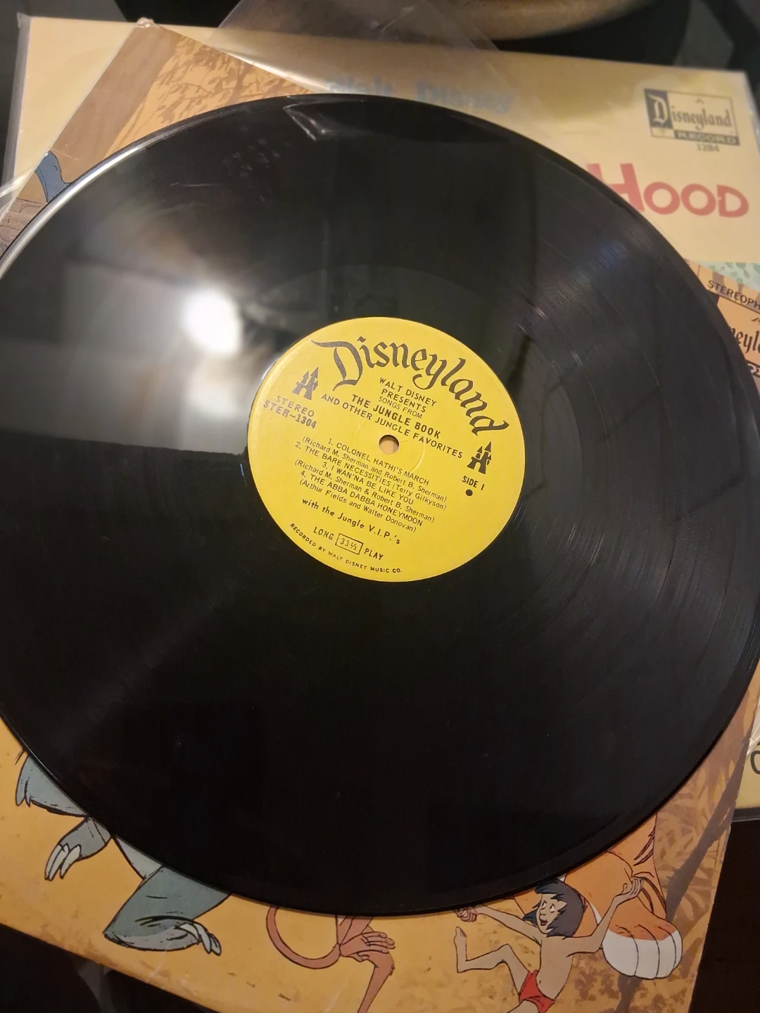 Walt Disney Songs From The Jungle Book Vinyl Record - photo 3