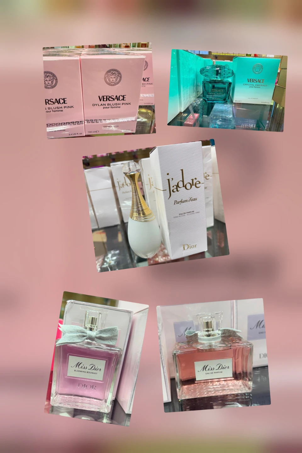 Assorted Designer Luxury Perfumes