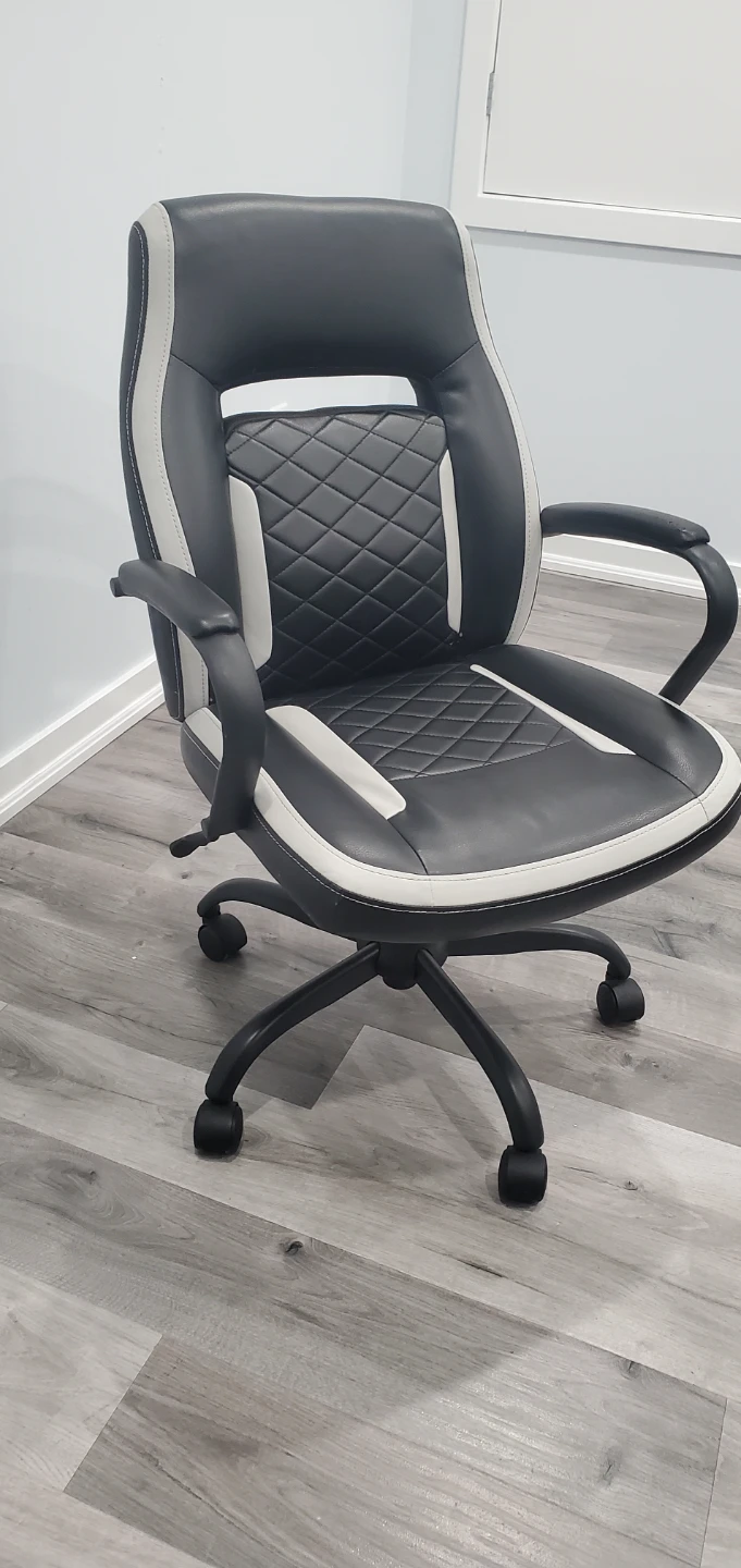 True Innovations - Black & White Office Task Chair - photo 4