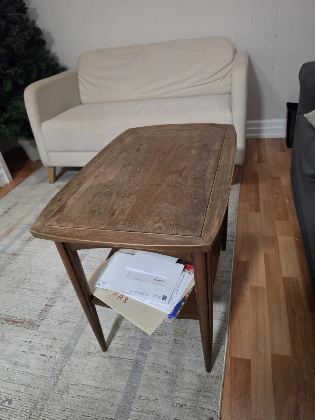 Vintage Mid-Century Modern Wooden Side Table