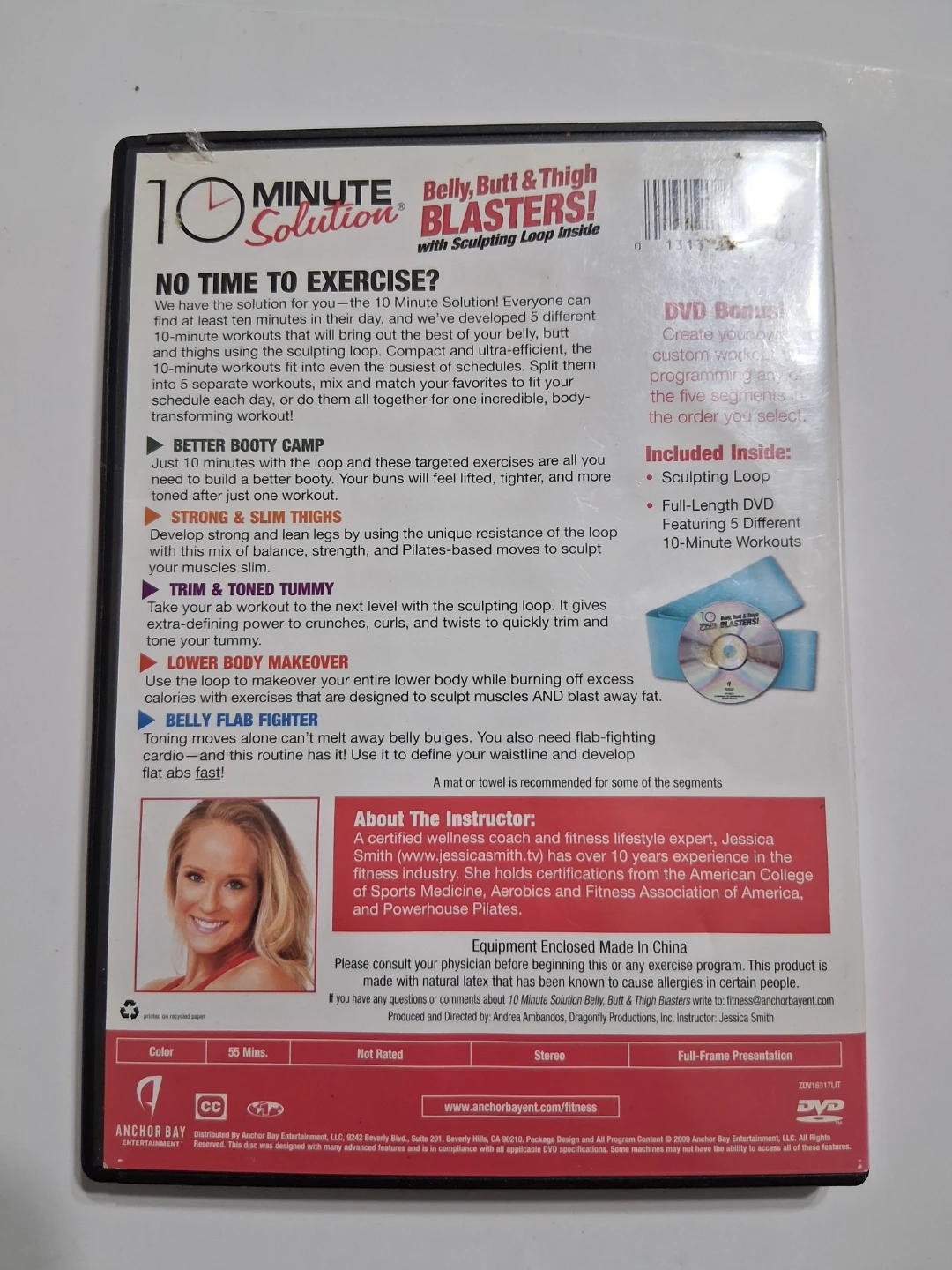 10 Minute Solution Belly, Butt & Thigh Blasters DVD and Loop - photo 3
