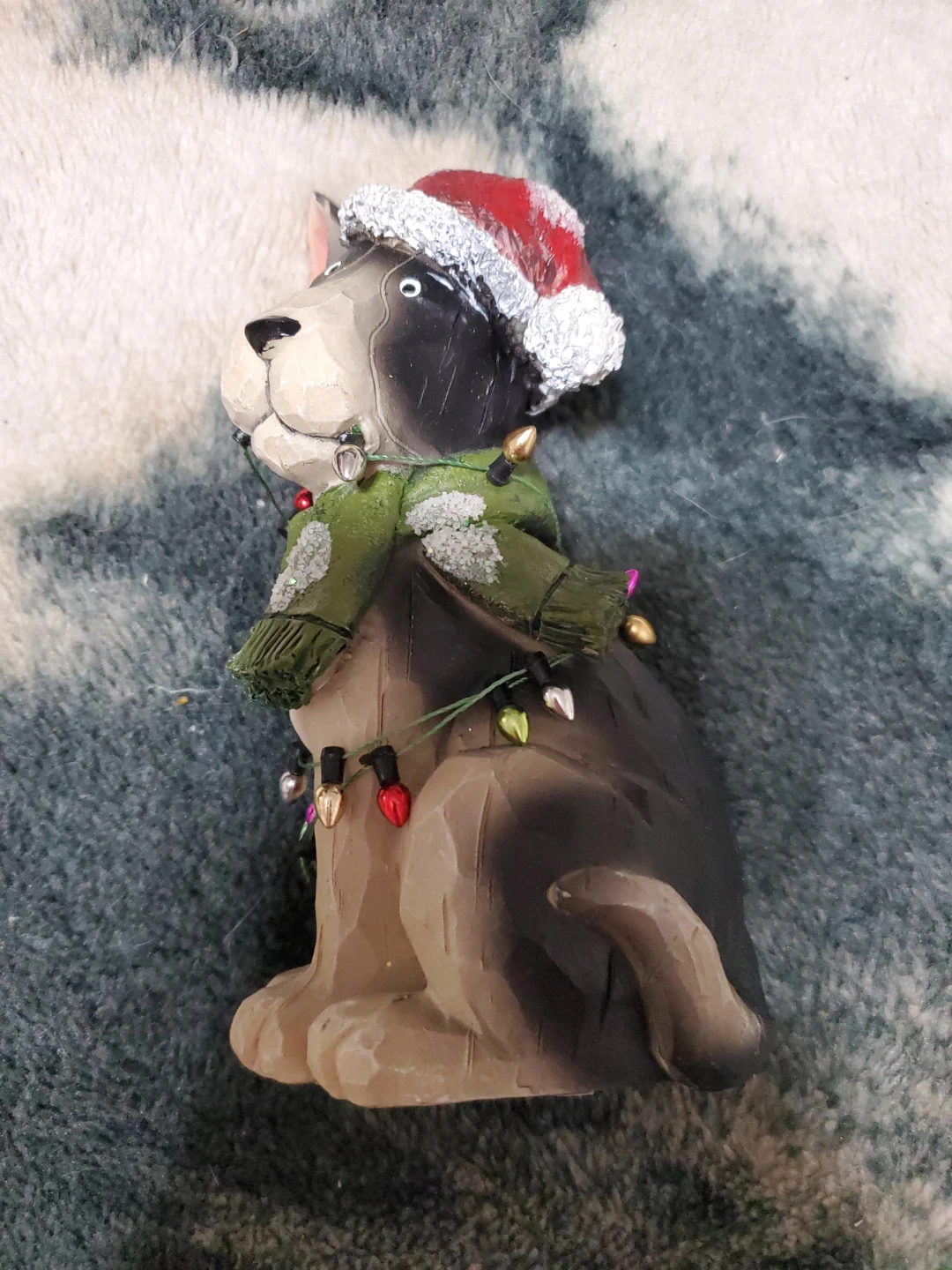 Christmas themed dog
