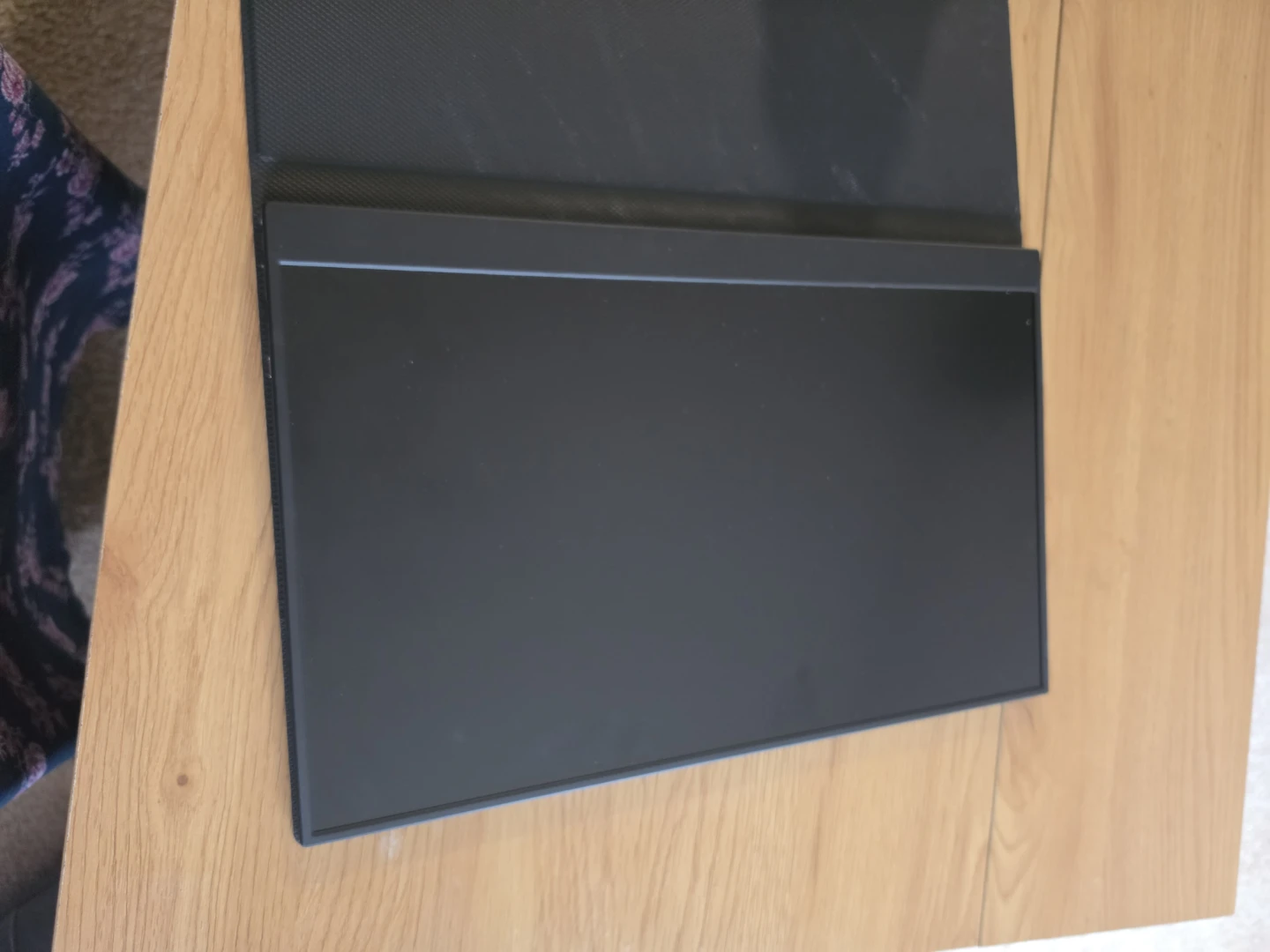 Portable Monitor with Carrying Case and Cables