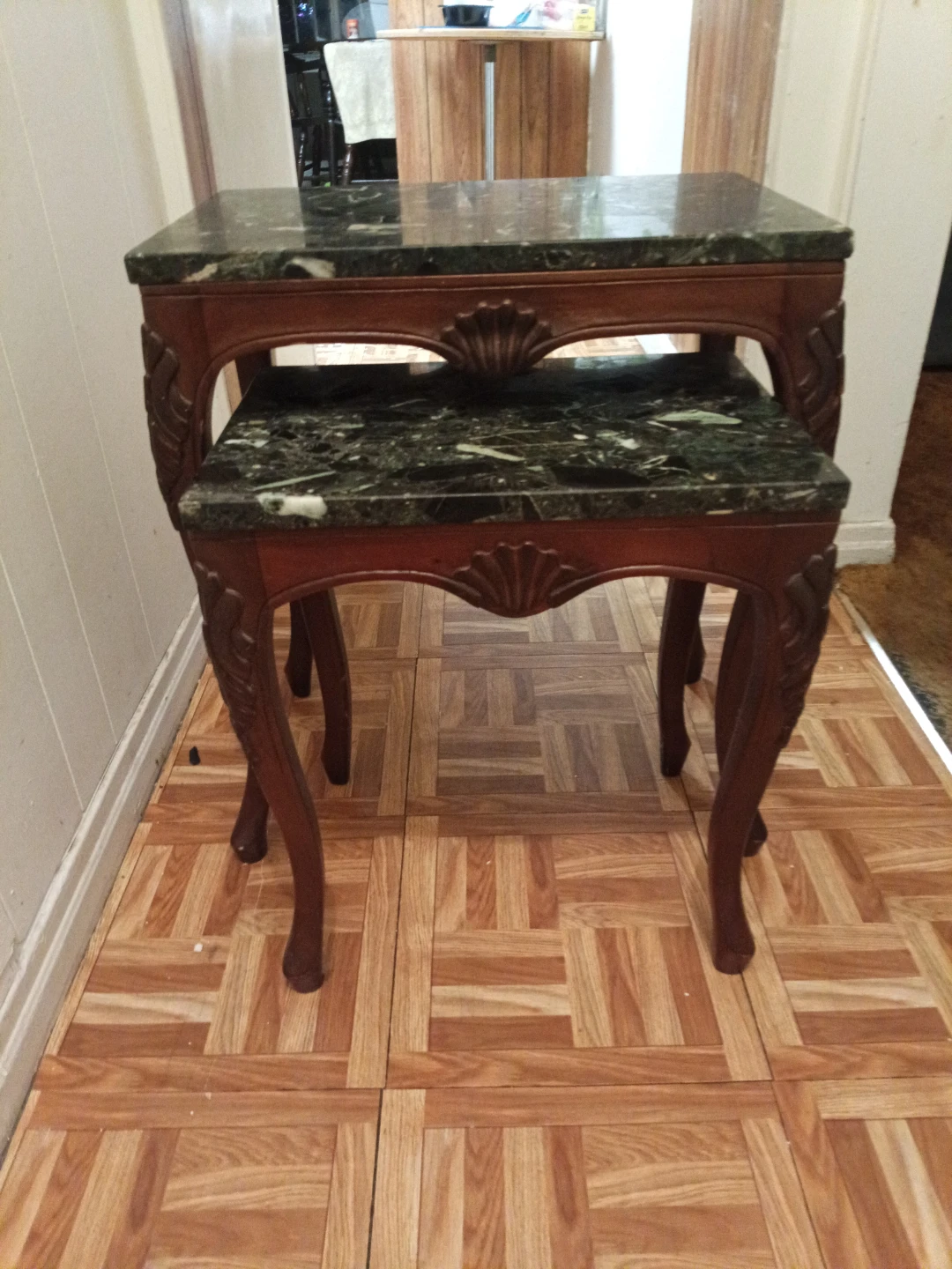 Marble Top Nesting Tables - photo 2