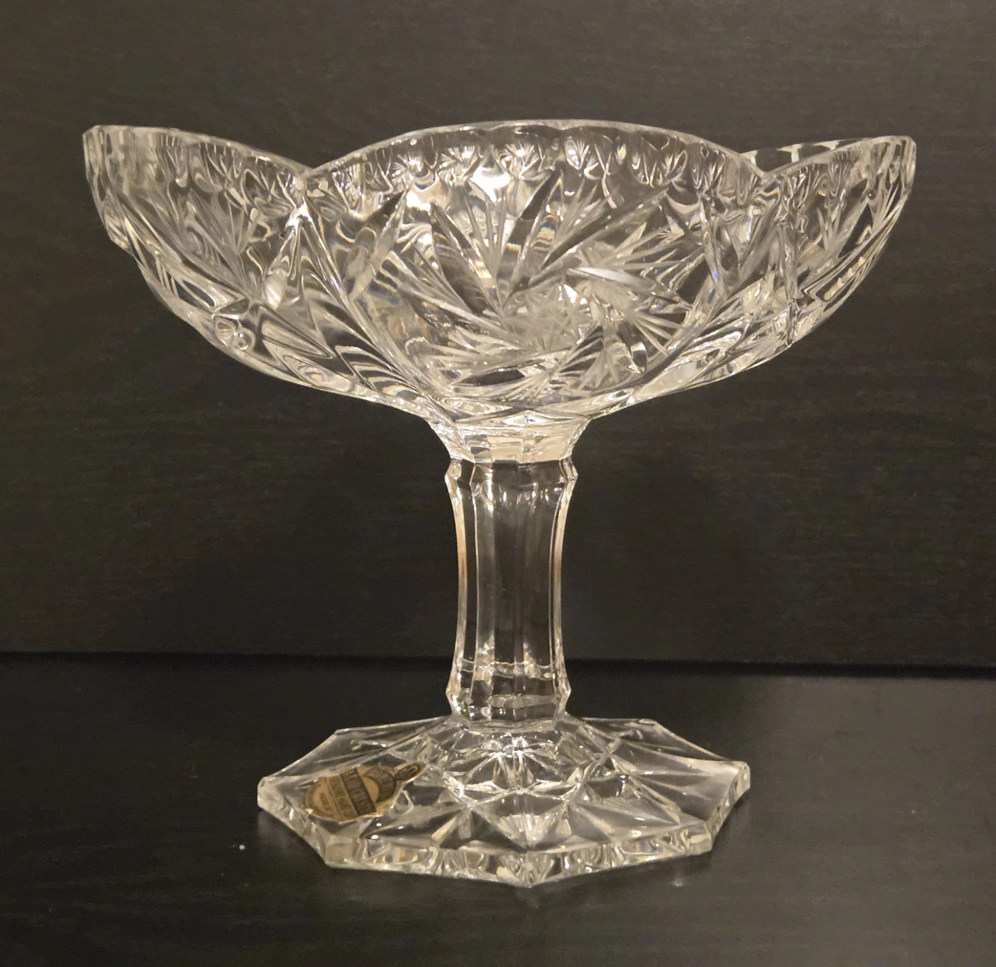 Vintage Czech Bohemian 24% Lead Crystal Lot - photo 5