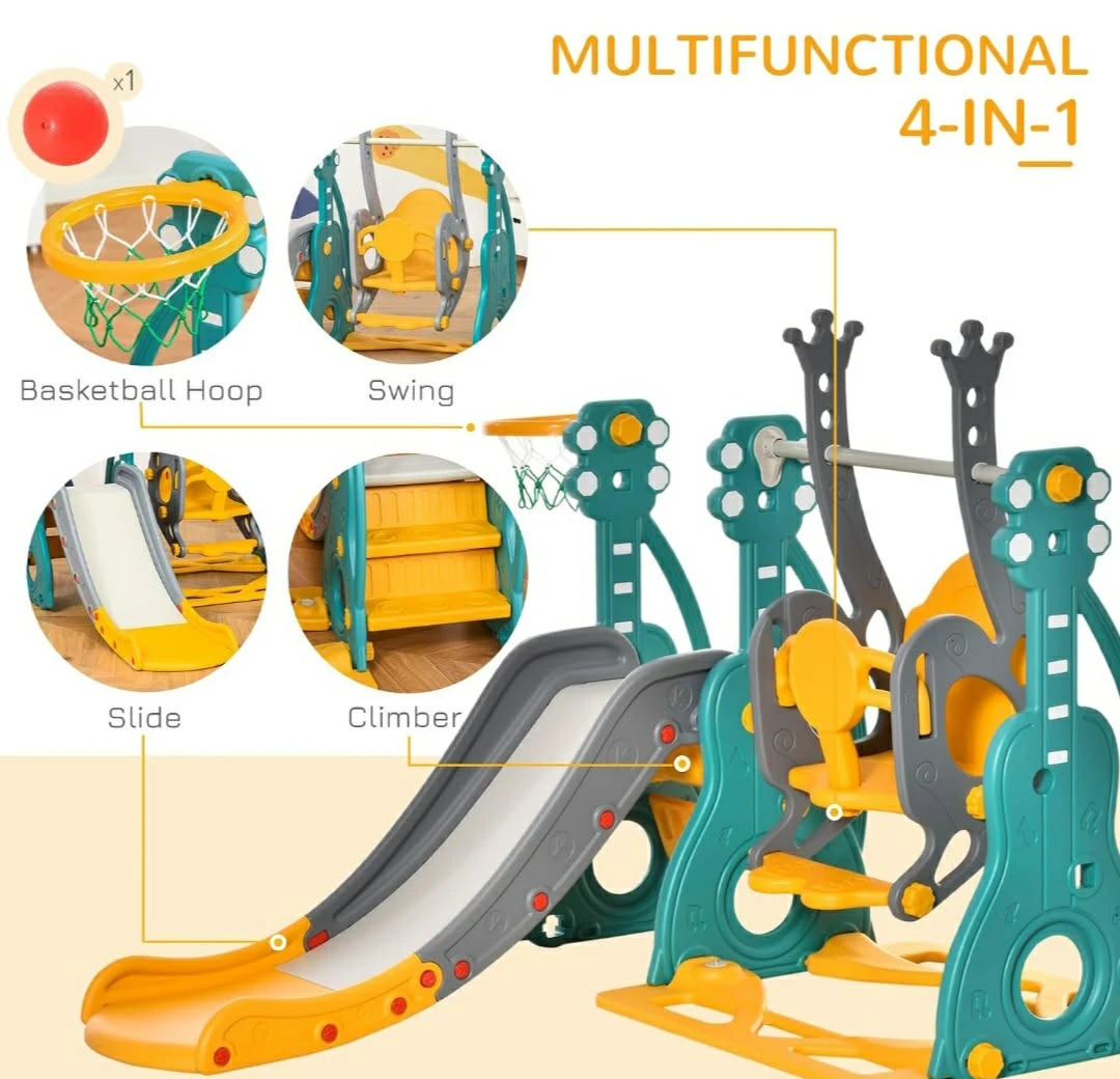 Qaba 4-in-1 Toddler Play Set - photo 5