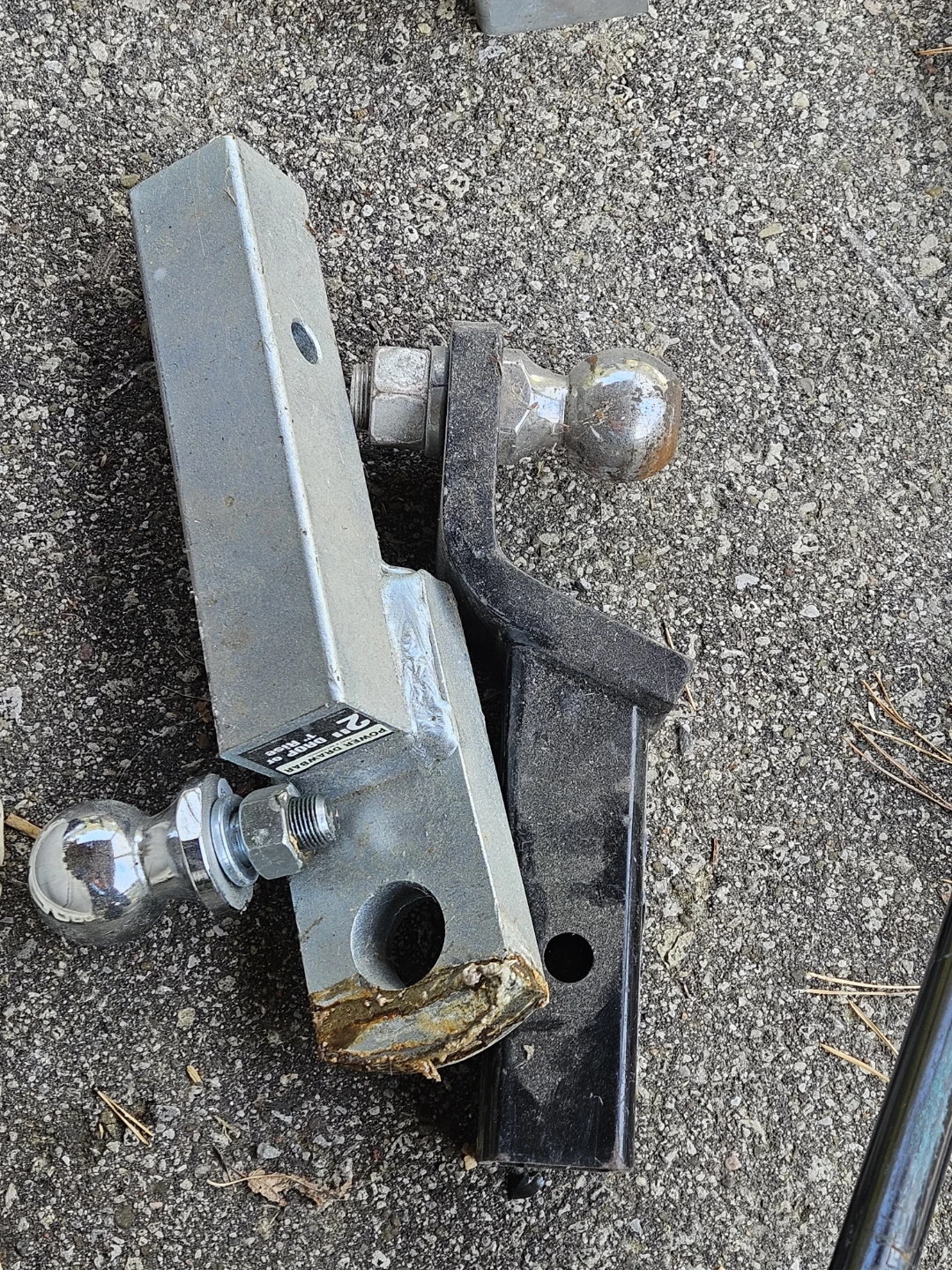 Power Drawbar Hitch Receiver and Ball Mount