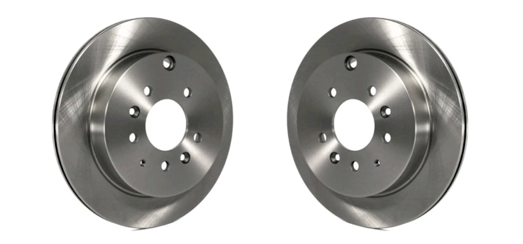 Set of 2 Brake Rotors for Mazda CX-7, Ford Edge, Lincoln MKX
