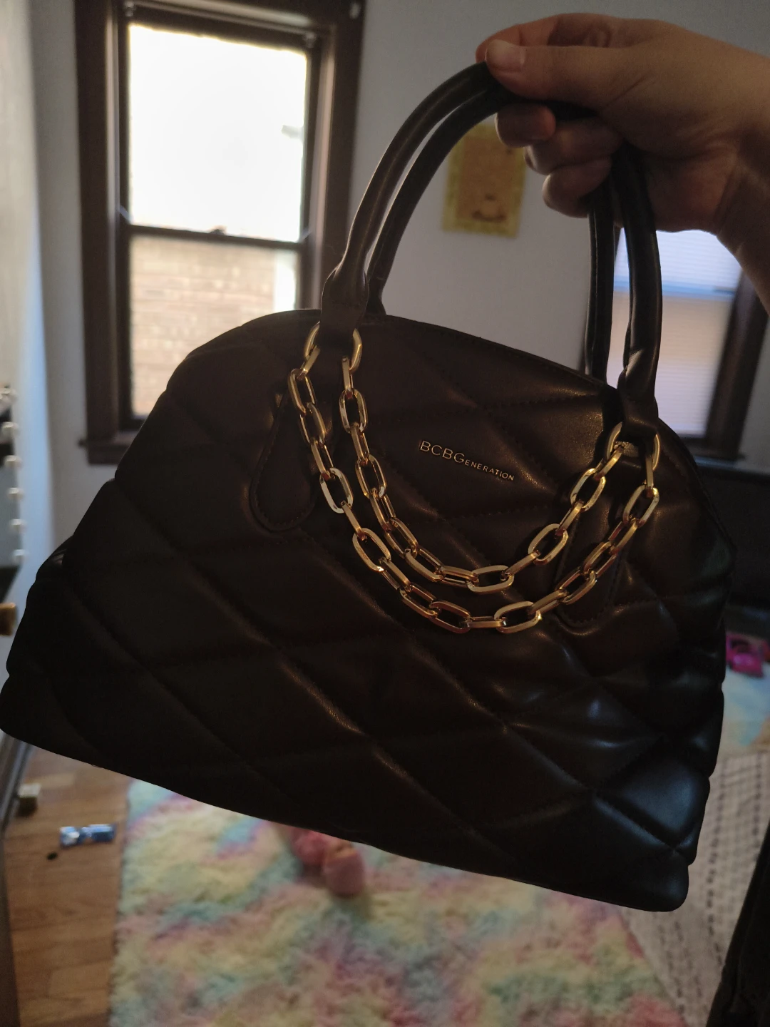 BCBGeneration Quilted Handbag