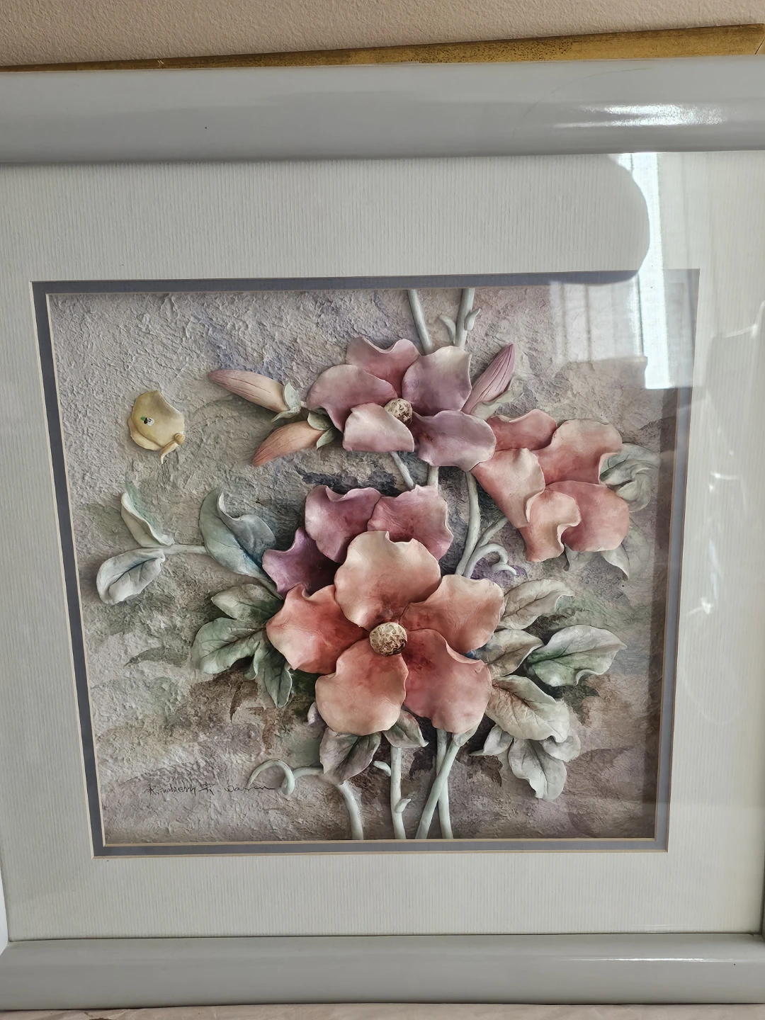 3D Floral Art and Van Gogh Sunflower Print