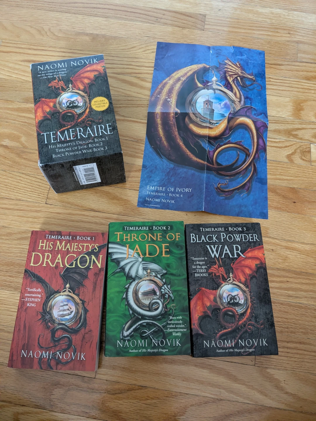 Temeraire Books 1-3 Box Set by Naomi Novik - photo 3