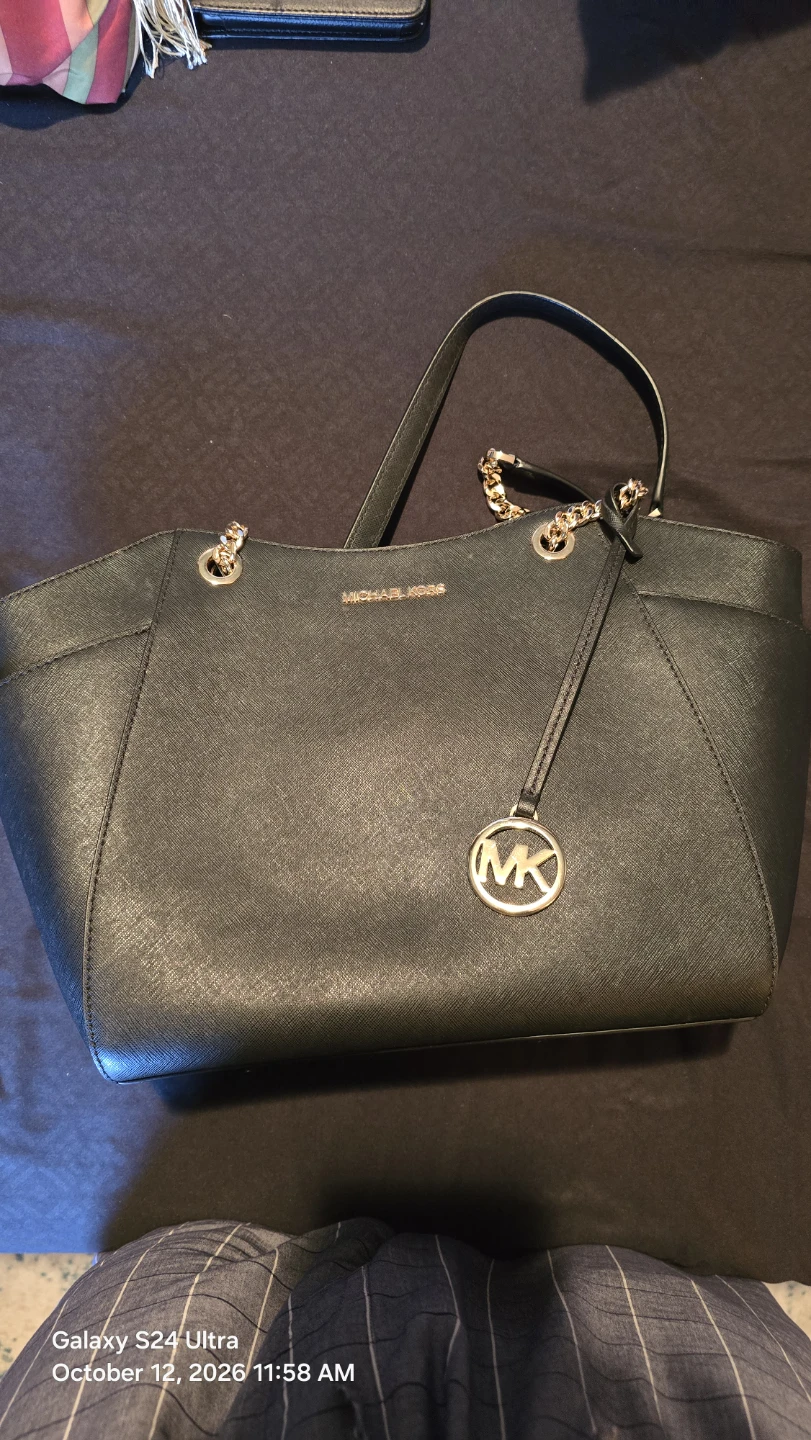 Michael Kors Black Tote Bag