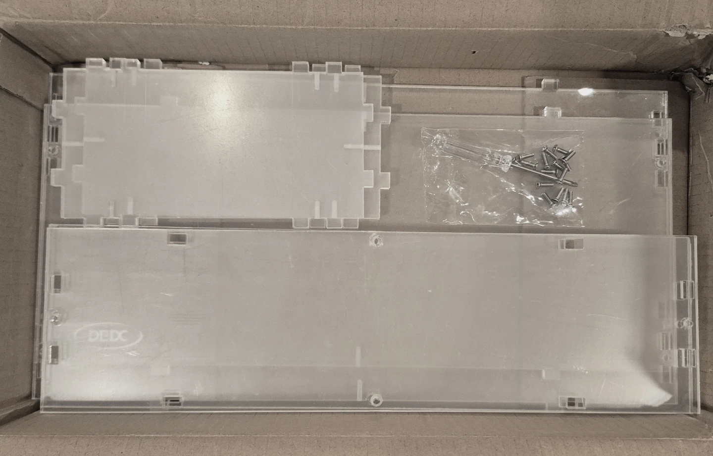 DEDC Clear Acrylic Display Case 6mm Thickness 13"x 7"x3" - photo 5