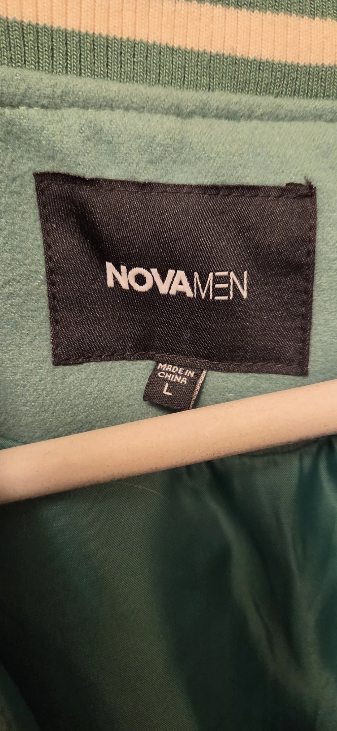 NOVAMEN Varsity Jacket - Size Large - photo 2