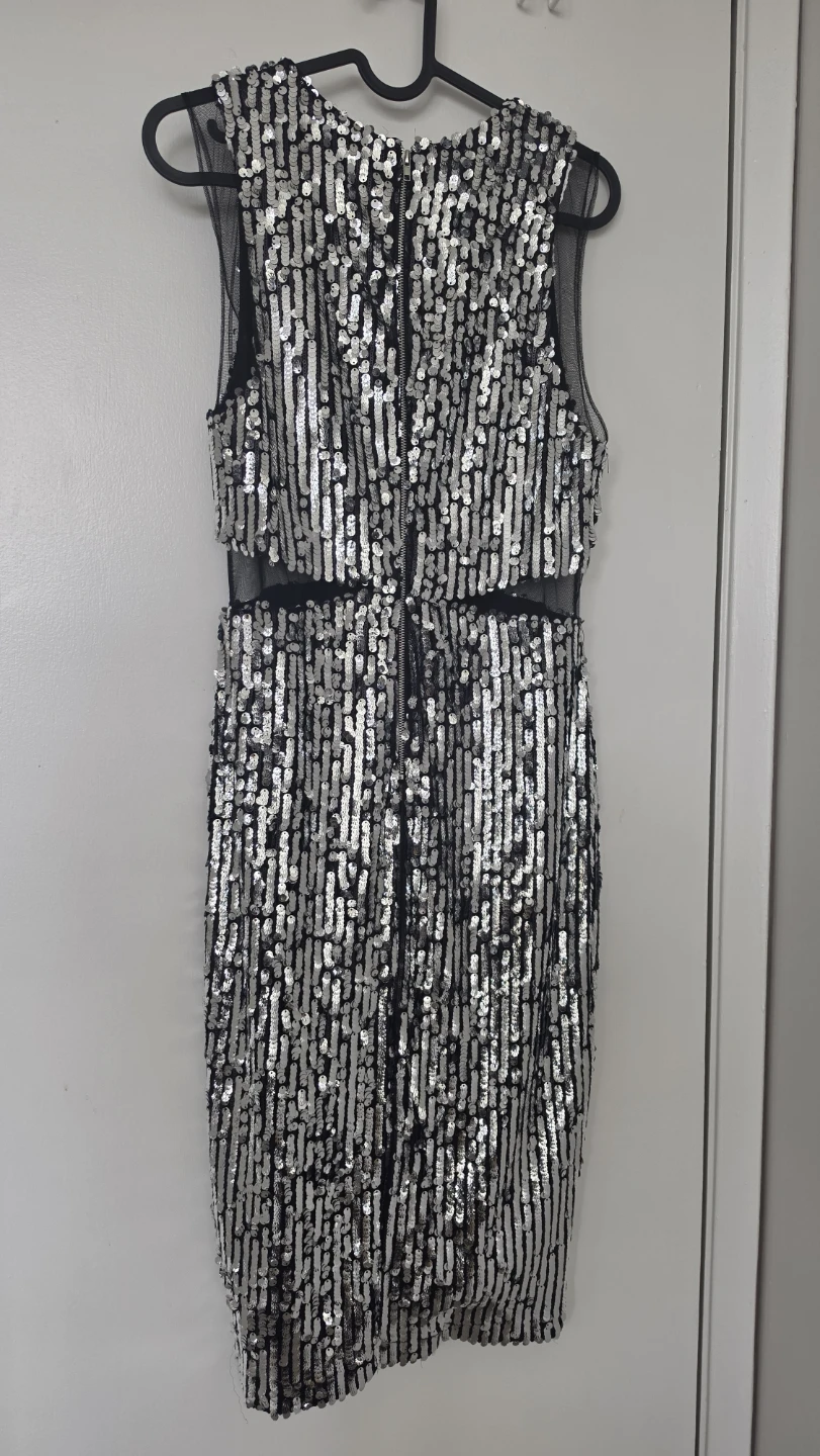 Chelsea Black Sequin Dress, Never Worn - photo 2
