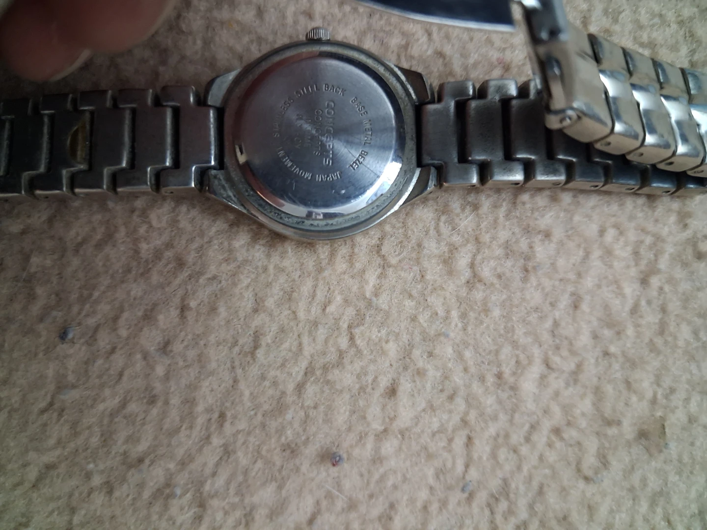 Concepts Silver-Tone Quartz Watch - photo 3