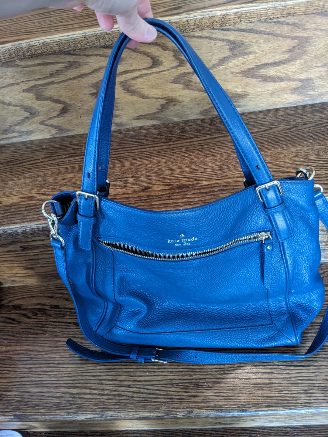 Kate Spade purse blue - photo 5